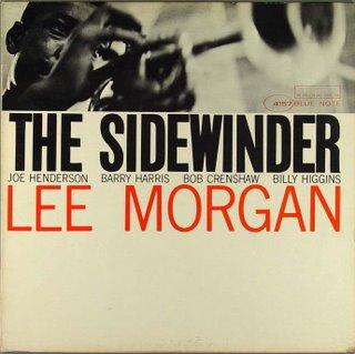 Picture of Lee Morgan's The Sidewinder album cover.