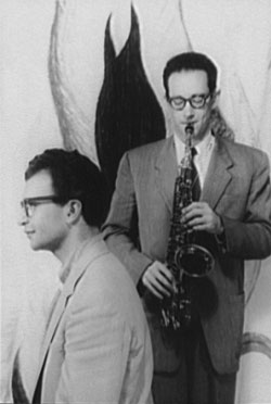 Picture of Paul Desmond and Dave Brubeck.